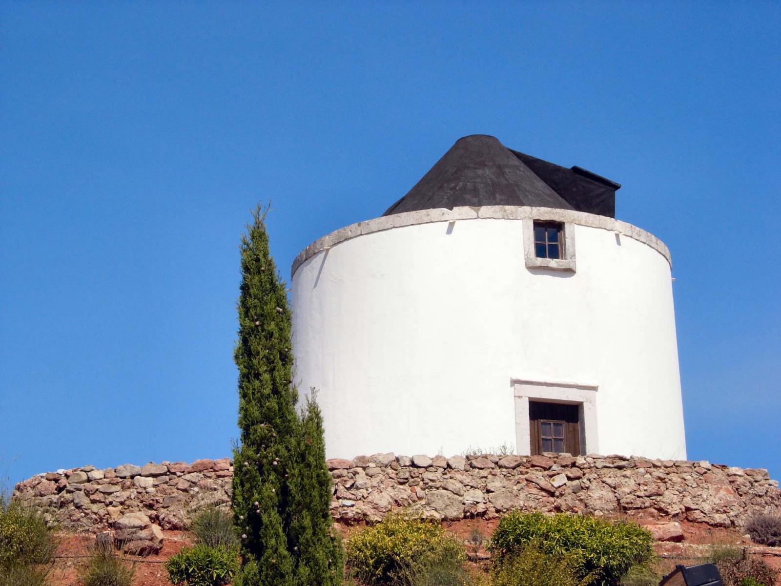 Windmill in the park of Arrabida